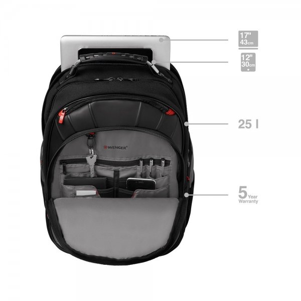 Wenger Pegasus 16" Dataryggsekk Svart