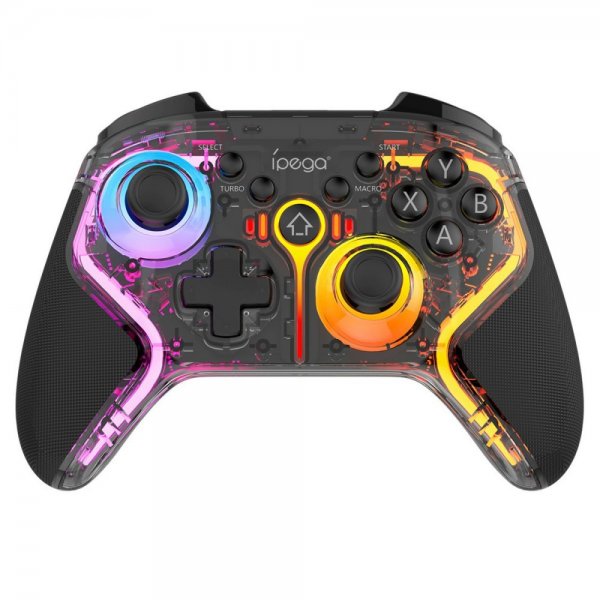 Ipega PG-9666 trådløs spillkontroller RGB Transparent Svart