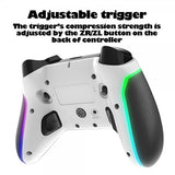 Ipega PG-9666 trådløs spillkontroller RGB Transparent Svart
