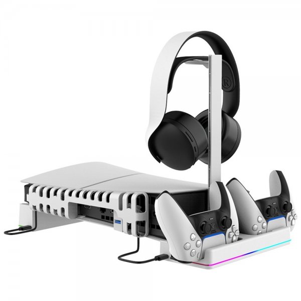 Ipega PG-P5S039 PlayStation 5 Slim horisontal dokkingstasjon