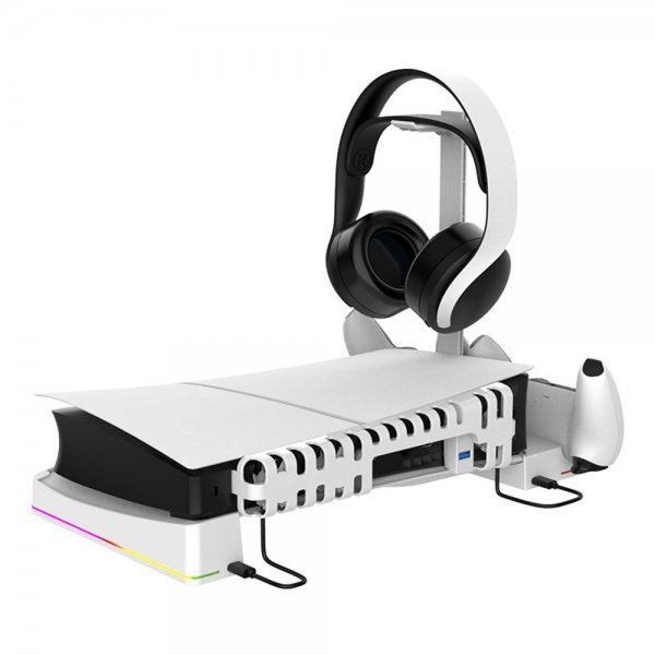 Ipega PG-P5S039 PlayStation 5 Slim horisontal dokkingstasjon