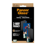 PanzerGlass Samsung Galaxy S26 Ultra Skjermbeskytter Ultra-Wide Fit Privacy EasyAligner