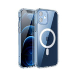 iPhone 12 Mini Deksel TPU MagSafe Støtsikker Transparent