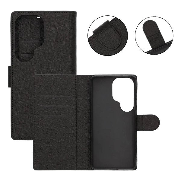 Samsung Galaxy S26 Ultra Etui med Stativ Svart