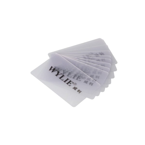 Plastkort Åpningsverktøy/Bendverktøy for mobilreparasjon (10-pack)