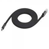 Mobile Origin Flat Kabel Magnetic USB-A to USB-C 1m Svart