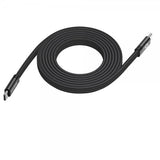 Mobile Origin Flat Kabel Magnetic USB-C to USB-C 1m Svart