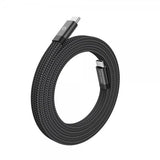 Mobile Origin Flat Kabel Magnetic USB-C to USB-C 1m Svart
