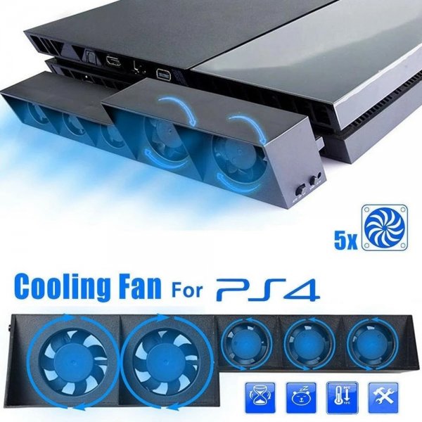 Dobe PlayStation 4 kjølende vifte superkjøling