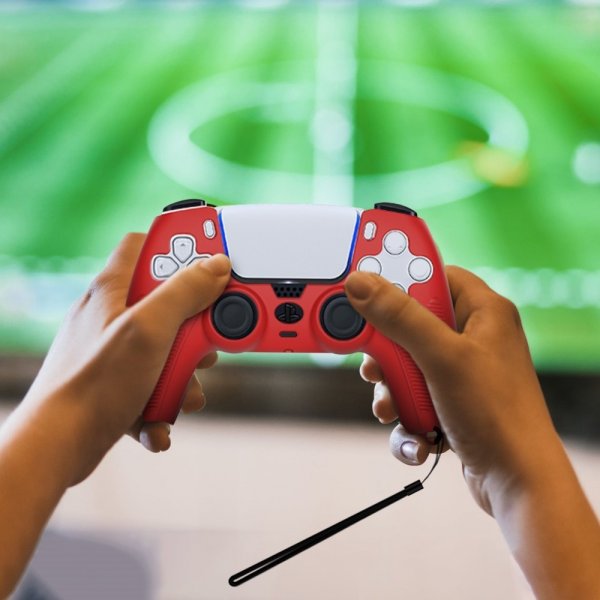 PlayStation 5 DualSense kontrollerlinse med stropp Blå