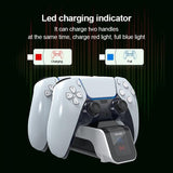 Aolion PlayStation 5 DualSense Kontroller Dobbel Ladedokking