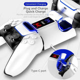 Ipega PlayStation 5 kontroller dobbel ladestasjon