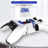 Ipega PlayStation 5 kontroller dobbel ladestasjon