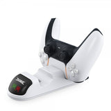 Dobe PlayStation 5 ladestasjon for to kontroller.