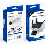 Dobe PlayStation 5 ladestasjon for to kontroller.