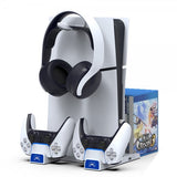 Ipega PS5/PS5 Slim Docking Station Cooling Fan Control Charging Game Storage