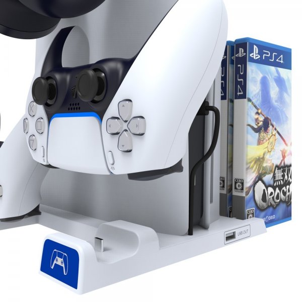 Ipega PS5/PS5 Slim Docking Station Cooling Fan Control Charging Game Storage