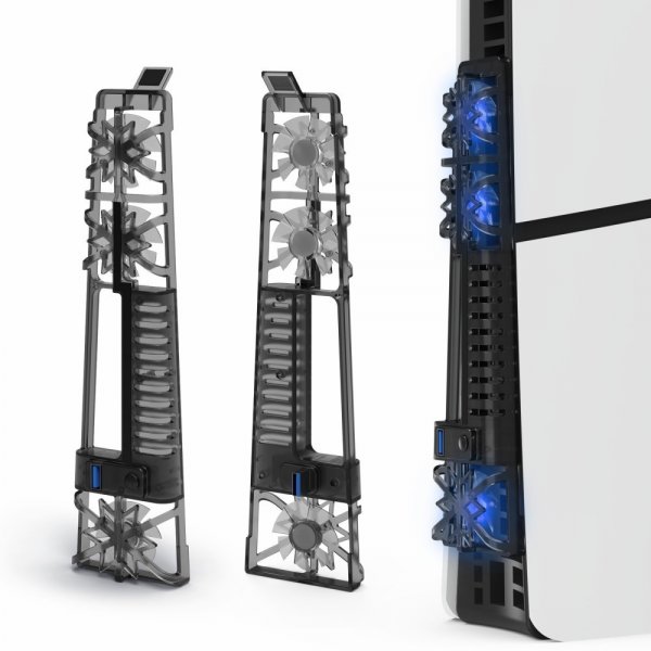 JYS PlayStation 5 Slim kjølevifte RGB