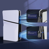JYS PlayStation 5 Slim kjølevifte RGB