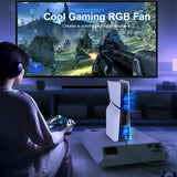 JYS PlayStation 5 Slim kjølevifte RGB