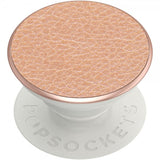 Popsockets PopGrip Premium Pebbled Vegan Leather Rosegull
