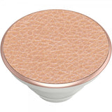 Popsockets PopGrip Premium Pebbled Vegan Leather Rosegull