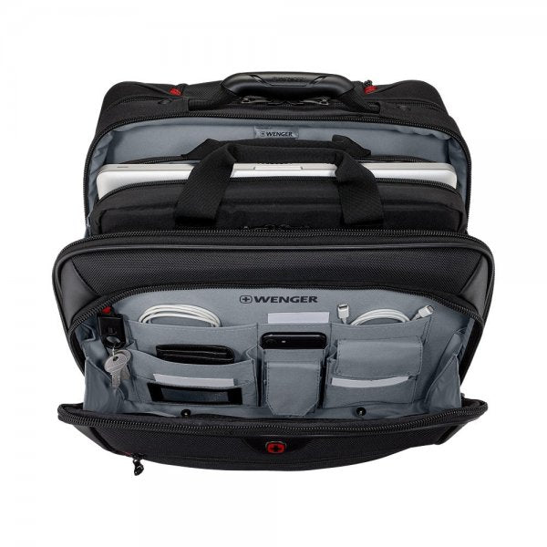 Wenger Potomac Double Gusset 15.4" Business Trolley Svart