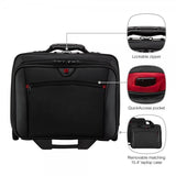 Wenger Potomac Double Gusset 15.4" Business Trolley Svart