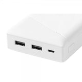 Deltaco Powerbank 20 000 mAh 10W Hvit
