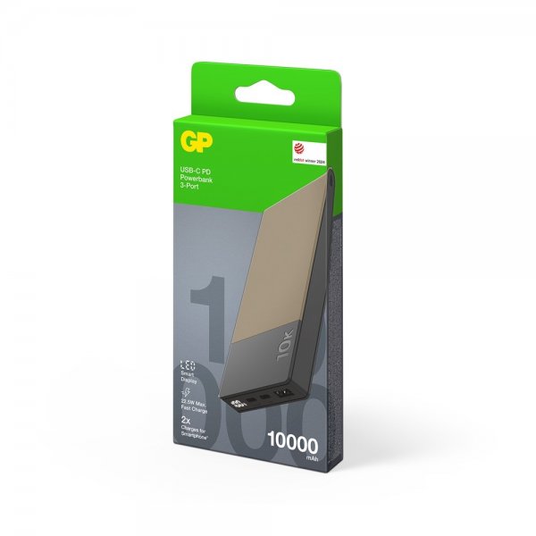 GP Powerbank M2+ 10 000 mAh Beige