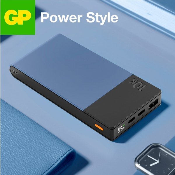 GP Powerbank M2+ 10 000 mAh Blå