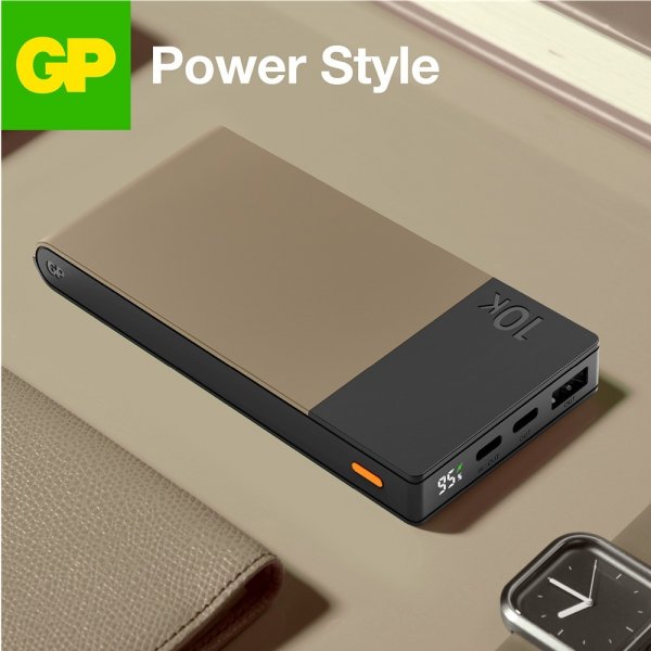 GP Powerbank M2+ 10 000 mAh Grå