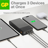 GP Powerbank M2+ 10 000 mAh Grå