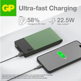 GP Powerbank M2+ 10 000 mAh Grønn