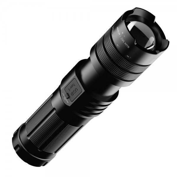 Xtorm Powerbank Flashlight 10 500 mAh USB-C PD 20W Svart