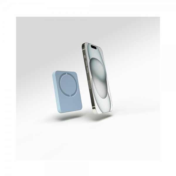 Puro Powerbank Mini Power Mag 4200 mAh Blå