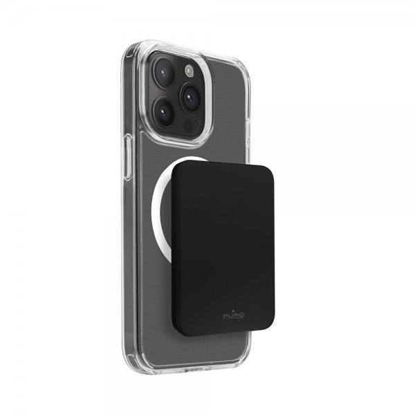Puro Powerbank Mini Power Mag 4200 mAh Svart
