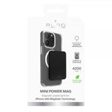 Puro Powerbank Mini Power Mag 4200 mAh Svart