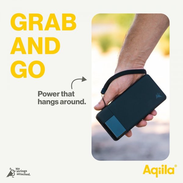Aqiila Powerbank Powerbird B20+ 20 000 mAh 65W Svart