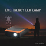 4smarts Powerbank Solar Prepper 12000mAh