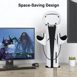 JYS PS5/PS5 Slim ladestasjon for VR2/DualSense kontrollere