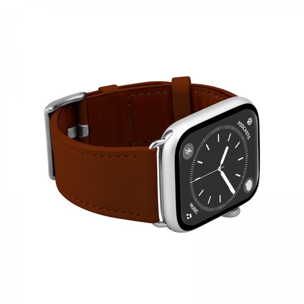 Puro Apple Watch 38/40/41/42mm Armbånd E-Classic Brun