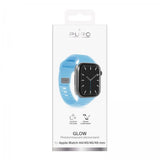Puro Apple Watch 44/45/46/Ultra 49mm Armbånd Glow Blå