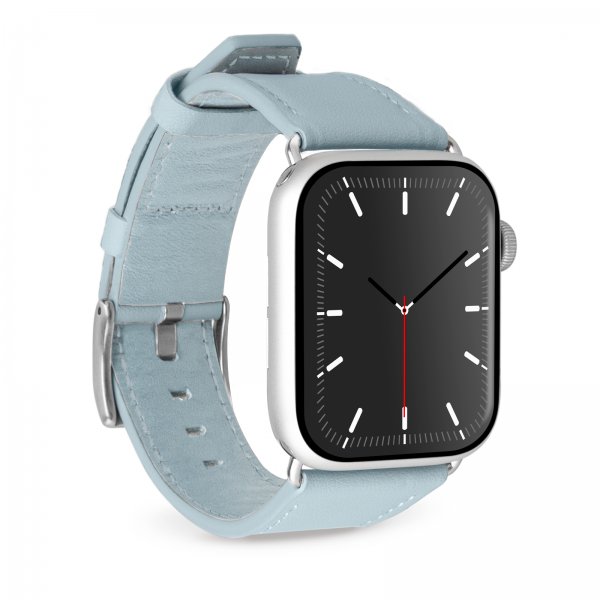 Puro Apple Watch 44/45/46mm/Ultra 49mm Armbånd E-Classic Powder Blue