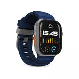 Puro Apple Watch 44/45/46/Ultra 49mm Armbånd Armor Blå