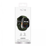 Puro Apple Watch 44/45/46/Ultra 49mm Armbånd Armor Grønn