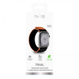 Puro Apple Watch 44/45/46mm/Ultra 49mm Armbånd Trial Loop Svart