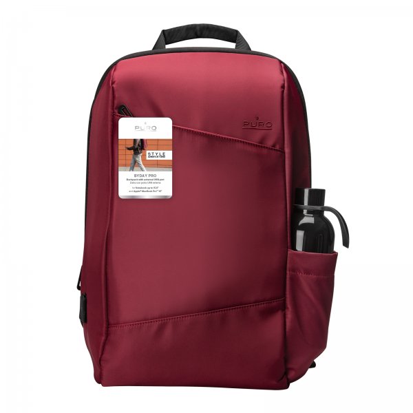 Puro Veske Byday Pro Laptop Backpack Rød