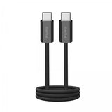 Puro Kabel Fabrik 2.0 60W USB-C til USB-C 1.5m Svart