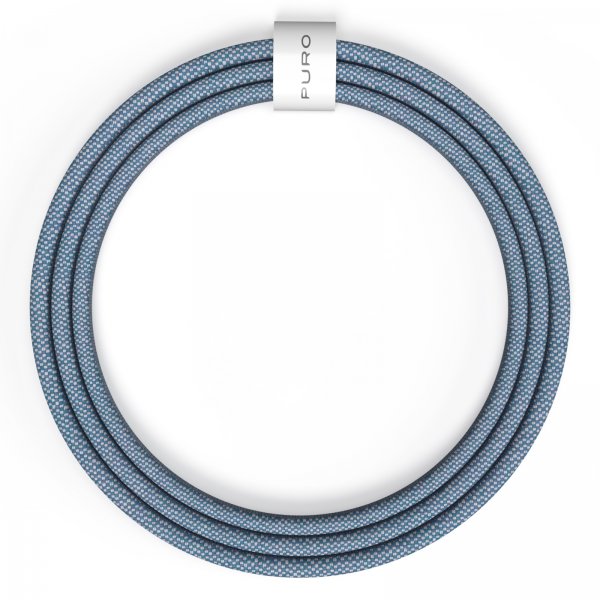 Puro Kabel Fabrik 2.0 60W USB-C til USB-C 1.5m Blue Lagoon